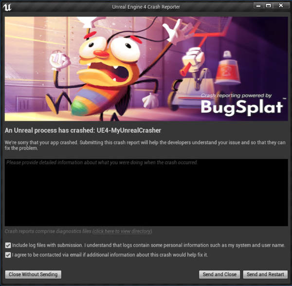 Unreal Engine Crash Report